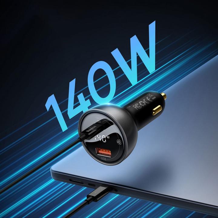 Produktbild Baseus Digital Display Car charger