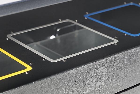 Produktbild VAR Wertstoffsammelstation, 3fach-Einwurf, Volumen 300 l, antiksilber (300 l)