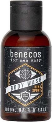 Actual product image Benecos KG Men Body Wash 3in1 Sport (50 ml)