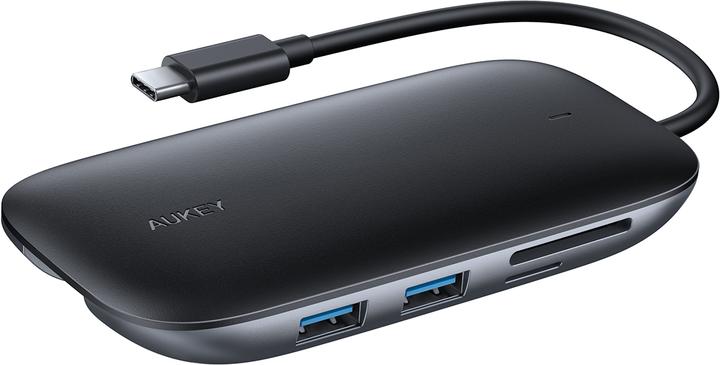 Immagine prodotto Aukey I/O-HUB USB3 3 PORTE CB-C71/LLTSN1001018 (USB-C, 8 Porti)