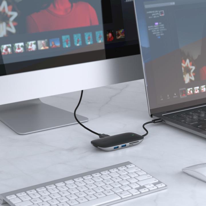 Immagine prodotto Aukey I/O-HUB USB3 3 PORTE CB-C71/LLTSN1001018 (USB-C, 8 Porti)