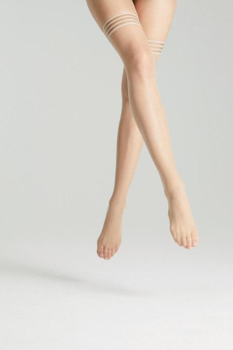 Immagine prodotto Fogal All Nude Calze autoreggenti, colore 1400 skin, taglia 40-42 (10 DEN, 40 - 42)