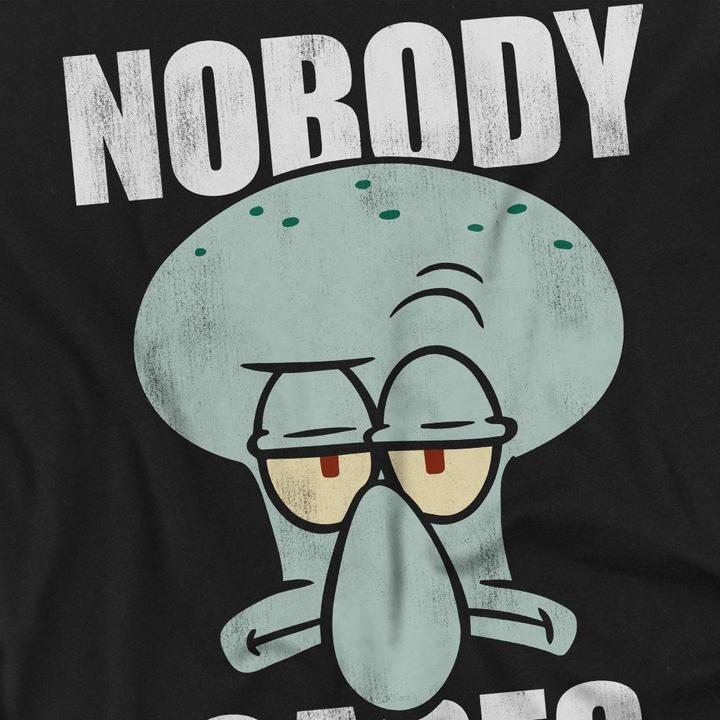 Immagine prodotto Spongebob Squarepants Nobody Care Meme Maglietta Uomo (XXL)