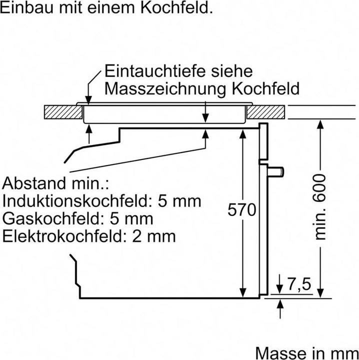 Produktbild Bosch Hausgeräte Serie 6 HBG578BS3