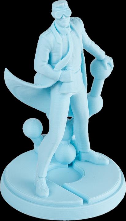 Actual product image Polymaker PolyTerra (PLA, 1.75 mm, 1000 g, Blue)