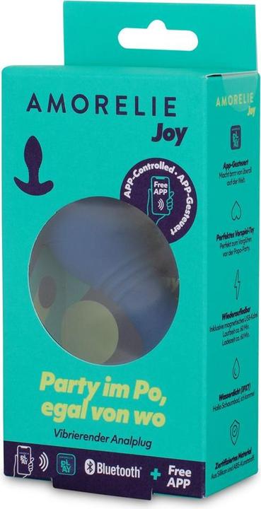 Image du produit Amorelie Plug anal contrôlé par l'application Move