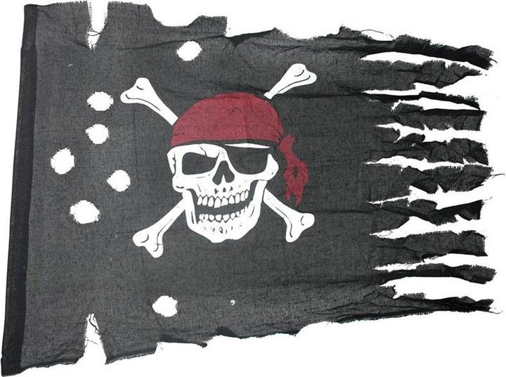 Produktbild Holzspielerei Piratenflagge rustikal
