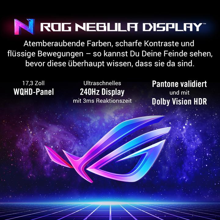 Actual product image ASUS ROG Strix Scar 17 RTX 4080 (17", AMD Ryzen 9 7945HX, 32 GB, 1000 GB, CH)