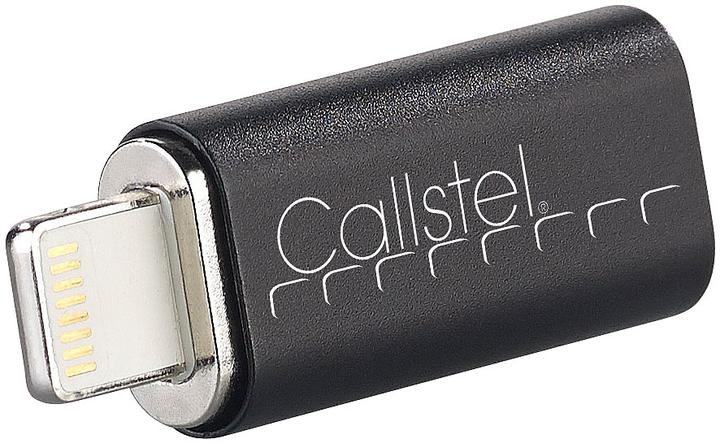 Actual product image Callstel Lightning charging adapter (8x Cinch, Lightning)