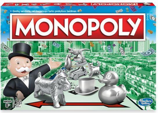 Produktbild Monopoly Hasbro HAS Monopolis game, LV (Multilingual)