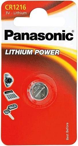 Actual product image Panasonic Lithium Power CR1216 (1 pcs., CR1216, 25 mAh)
