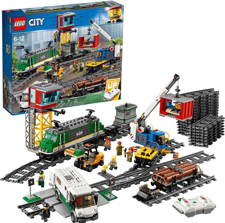 Actual product image LEGO Freight train (60198, LEGO City, LEGO Powered UP)
