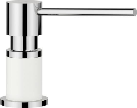 Silgranite white/chrome