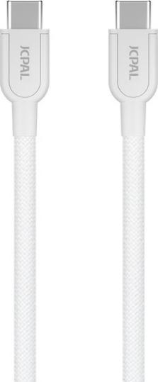 Immagine prodotto JCPAL Flex Link Cavo da USB-C a USB-C da 1 m - bianco (1 m)