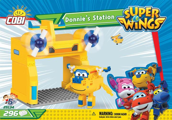 Produktbild Cobi Donnie's Station Flugzeug Super Wings 296 Teile