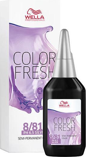 Actual product image Wella Color Fresh (8/81 light blonde pearl-ash)