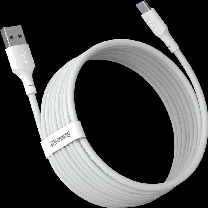 Actual product image Baseus TZCATZJ-02 USB Cable USB A USB C (1.50 m, USB 2.0, 40 W)