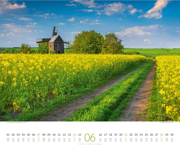 Image du produit Wege Kalender 2026 (54 x 48 cm, Couverture rigide, Allemand, Anglais, Français)