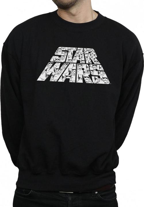 Immagine prodotto Star Wars The Rise Of Skywalker Trooper Filled Logo Felpa Uomo (4XL)