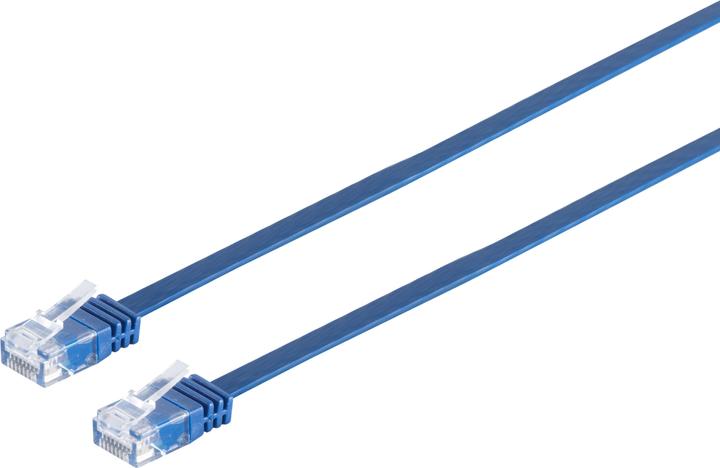 Immagine prodotto Kabelschweiz Cavo patch Cat. 6 piatto, U/UTP (U/UTP, CAT6, 0.50 m)