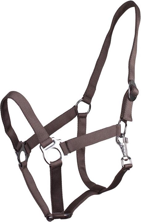 Qhp Nylonhalfter mit Schiebeschnalle