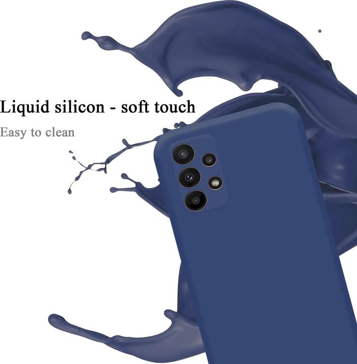 Produktbild Cadorabo TPU Liquid Silicone Case Hülle für Samsung Galaxy A23 4G / 5G (Samsung Galaxy A23)
