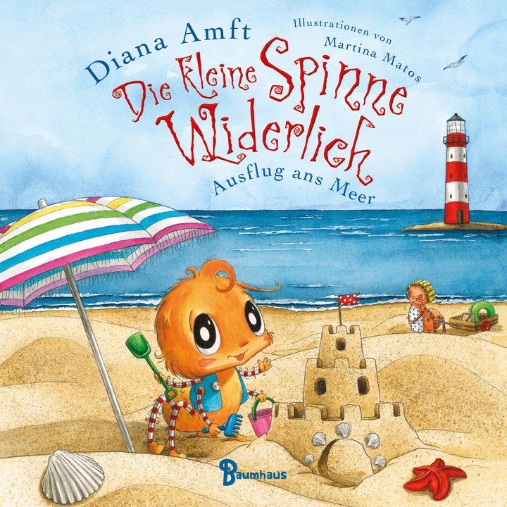 Spinne Widerlich - Ausflug ans Meer (Pappe) (German, Diana Amft, Martina Matos, 2023)