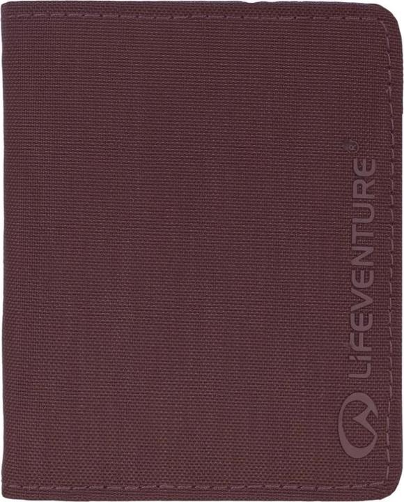Lifeventure RFID Wallet, Recycled, Plum