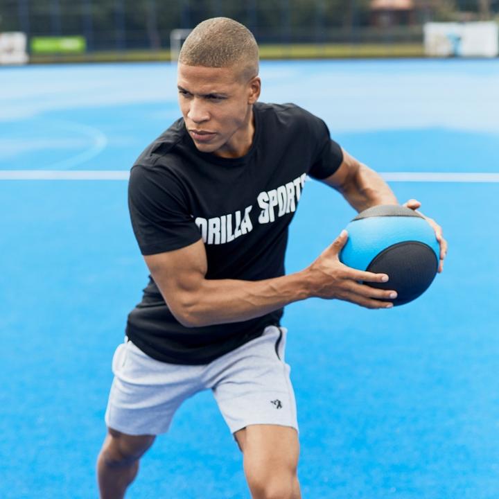 Produktbild Gorilla Sports Medizinball (5 kg, 240 mm)