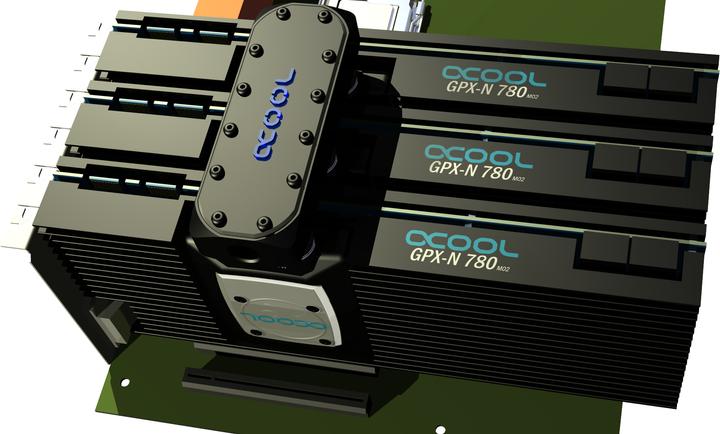 Produktbild Alphacool GPX SLI Connector - Dual Asymetric