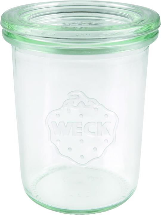 Produktbild Weck Sturzglas Inhalt 160 ml, Einmach Glas mit Glasdeckel, 12 Stück (12 Stk., 0.16 l)