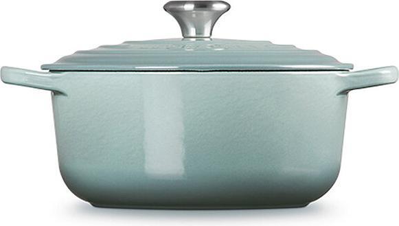 Produktbild Le Creuset Bräter SIGNATURE 20cm/2,4 Sea Salt (20 cm, Bräter + Schmortopf, Gusseisen)