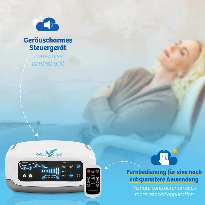 Image du produit Venen Engel 4 Appareil de massage Premium avec manchettes pour les jambes