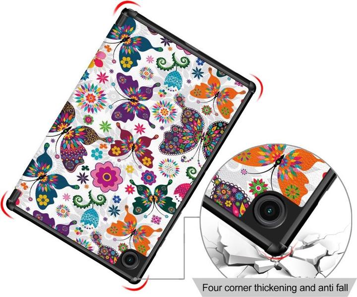 Image du produit Cover-Discount Galaxy Tab A8 10.5 - Étui Smart Tri-fold Papillons (Galaxy Tab A8)