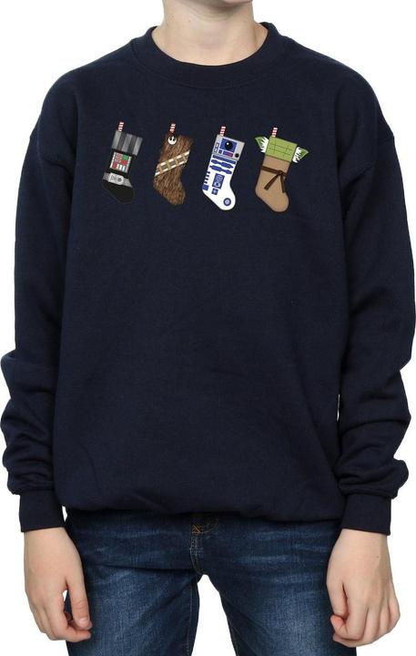Star Wars Christmas Stockings Sweatshirt Jungen