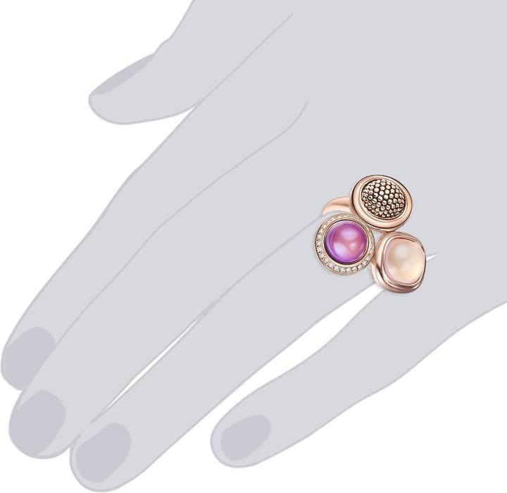 Image du produit Lulu & Jane Alliage métal-verre or rose - 33410 (50)