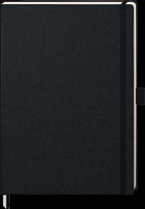 Produktbild Notizbuch KOMPAGNON A4 punktraster, schwarz Hardcover 192 Seiten (A4, Gepunktet, Harter Einband)