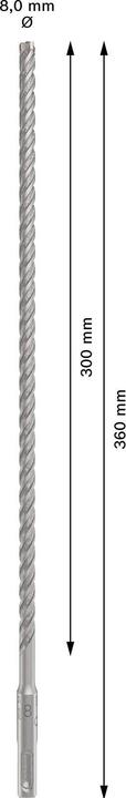 Actual product image DIY Pro SDS plus-5X (8 millimetres)
