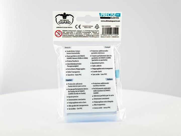 Immagine prodotto Ultimate Guard Kartenhülle Precise-Fit Sleeves