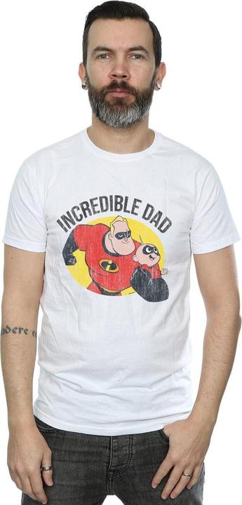 Actual product image Disney Mens The Incredibles Bob Parr Incredible Dad T-Shirt (XL)