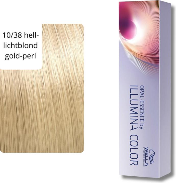Produktbild Wella Illumina Color (10/38 hell-lichtblond gold-perl)