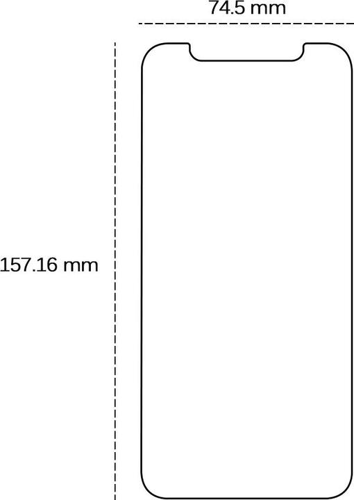 Image du produit OEM Verre trempé 2,5D pour iPhone 13 Pro Max / 14 Plus 6,7" (Apple iPhone 13 Pro Max)