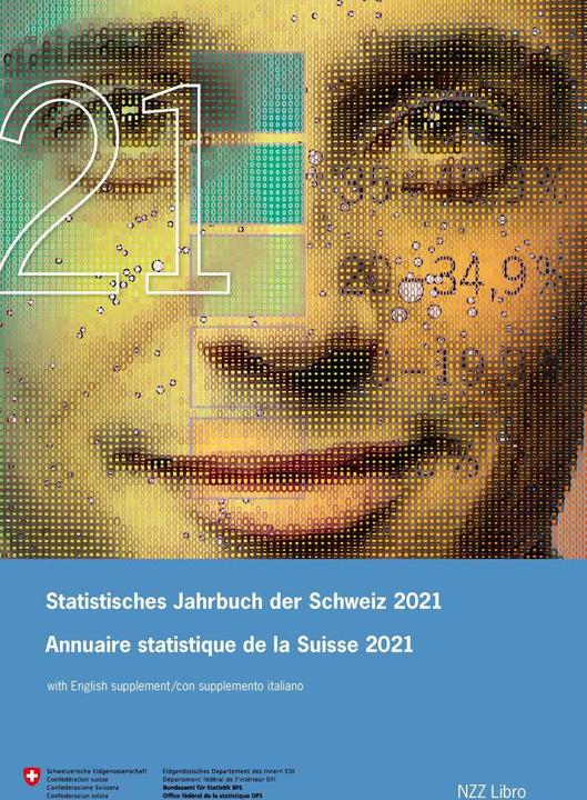Produktbild Statistisches Jahrbuch der Schweiz 2021 / Annuaire statistique de la Suisse 2021 (Deutsch, Bundesamt für Statistik, 2021)