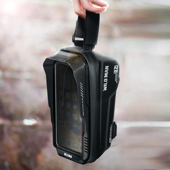 Immagine prodotto Wildman Borsa per telaio di bicicletta XT2, volume totale 1L (1 l, Borsa telaio)