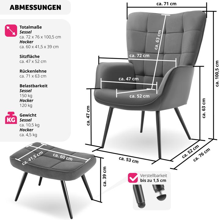 Produktbild tectake Hygge