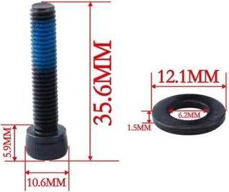 Shimano Bike Adapter screw M6x30
