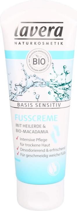 Lavera basis sensitiv Fusscreme (75 ml)