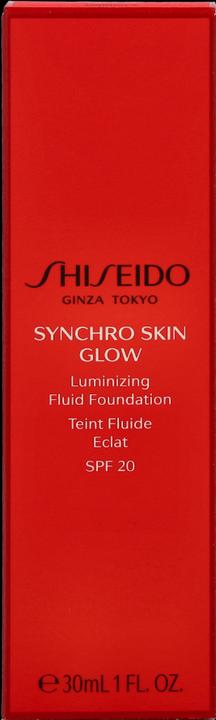 Produktbild Shiseido Synchro Skin Glow Luminizing Fluid Foundation (#G3)