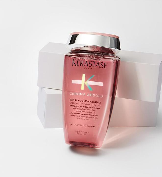 Produktbild Kérastase Bain Riche Chroma Respect (500ml) (500 ml, Flüssiges Shampoo)