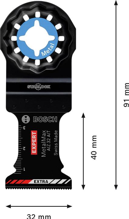 Produktbild Bosch Professional Zubehör Expert AIZ 32 AIT
